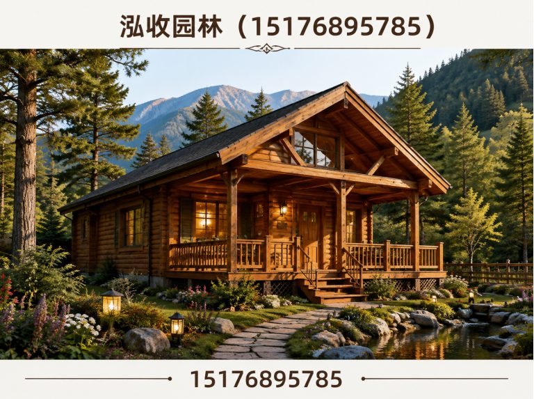 保亭防腐木展示图